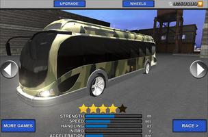 3D Bus Driver: Armée Duty Sim capture d'écran 1