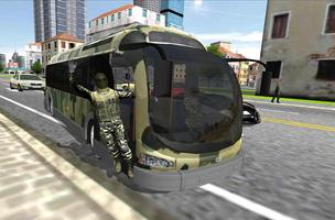 3D Bus Driver: Armée Duty Sim capture d'écran 2