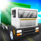 Truck Simulator Garbage Blocky icône