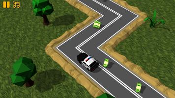 Blocky Police: Tap Chase 3D โปสเตอร์