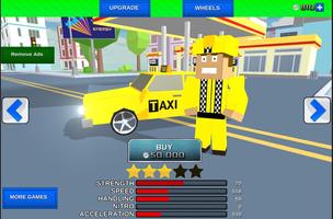 City Bricks vs Craft Taxi SIM screenshot 1