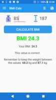 Free BMI Log & Calc 截图 2