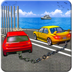 New chained car games icône