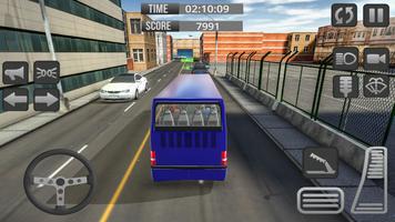 City Bus 3D Driving Simulator captura de pantalla 2
