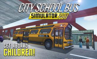 école ville bus simulateur  17 Affiche