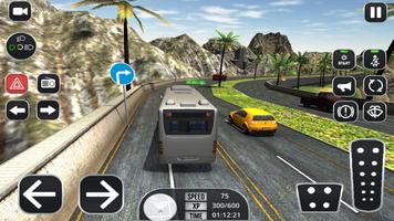 Bus Simulator 2K17 - Coach Bus Driving Parking 3D capture d'écran 3