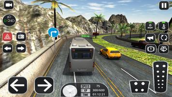 Bus Simulator 2K17 - Coach Bus Driving Parking 3D تصوير الشاشة 3
