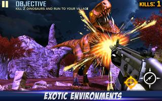 Dino Hunting: Survival Game 3D capture d'écran 3