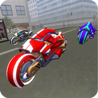 toekomst new york motorfiets-icoon