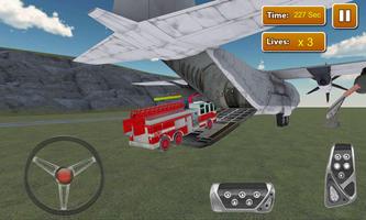 Firefighter Car Transporter 3D penulis hantaran
