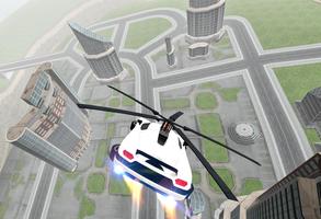 Flying Car Rescue Flight Sim скриншот 3