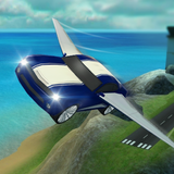 Voler 3D Car Flight Simulator icône