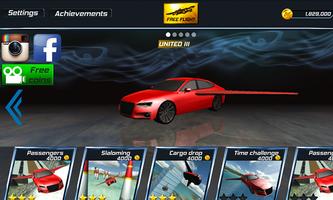 برنامه‌نما Flying Car Flight Simulator 3D عکس از صفحه