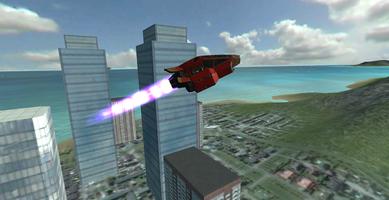 Flying Hovercraft Mobil Car capture d'écran 1
