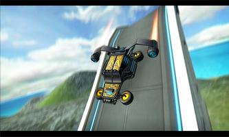 Volar 3D Stunt Car Simulador captura de pantalla 1