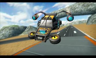 Volar 3D Stunt Car Simulador captura de pantalla 2