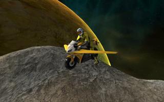 Flying Sci Fi Police Bike 3D capture d'écran 1