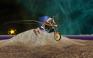 برنامه‌نما Flying Sci Fi Police Bike 3D عکس از صفحه