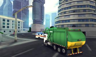 Garbage Truck Simulator 2016 capture d'écran 1