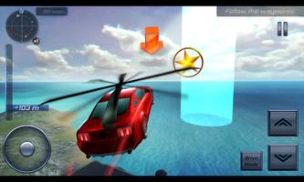 Вертолет Muscle Car Sim 3D постер