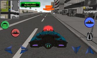 Hover Police Car Crime Unit 3D screenshot 2