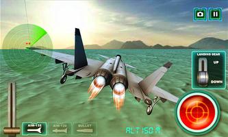 Jet Fighter Alert Simulator 3D plakat