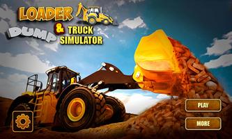 Loader & Dump Truck Simulator Affiche