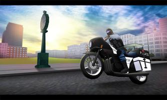 Police Motorcycle Simulator 3D capture d'écran 2
