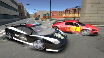 Police Car Chase Simulator 3D capture d'écran 1