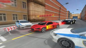 Police Car Chase Simulator 3D capture d'écran 2