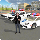 Park Police Car Simulator 2016 icône