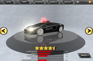 Mad driver Fúria da polícia 3D imagem de tela 1