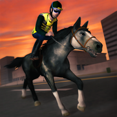 3D Police Horse Racing Extreme Mod apk скачать последнюю версию бесплатно