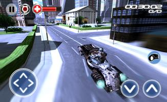 Police Hover Bike: Crime City captura de pantalla 2