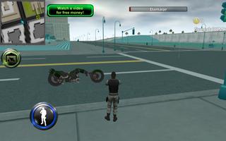 پوستر Police Sci Fi Bike Rider 3D