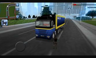 3D Police Truck Simulator 2016 syot layar 1