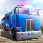 Police Truck Transporter 2016 ไอคอน