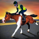 rodeo simulator kuda polis ikon