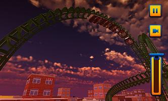 Roller Coaster 3D Simulator 스크린샷 1