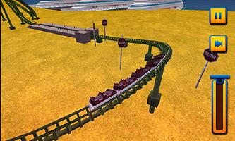 Roller Coaster 3D Simulator 스크린샷 2