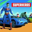 Superhero Car Super Stunts Driving Simulator APK