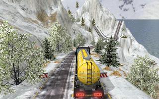 Off-road Snow Truck Driving captura de pantalla 3