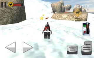 Snowmobile Park Horizon Dawn الملصق