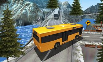 Autocar Bus Hill Climb Sim Affiche