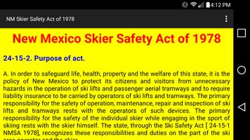 MGCS Skier Safety Act capture d'écran 1