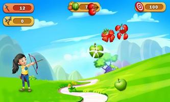 برنامه‌نما Fruit Shoot Archery عکس از صفحه