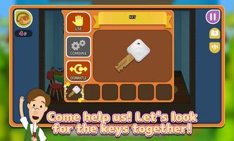 Family in Puzzle House screenshot 1