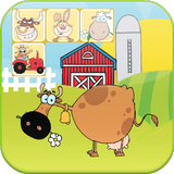 Cute Farm Animals Match simgesi