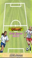 Girls Soccer Match Cartaz