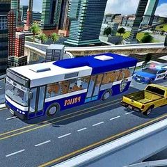 ? Cop Coach Bus Driving Games : Real Police Games
